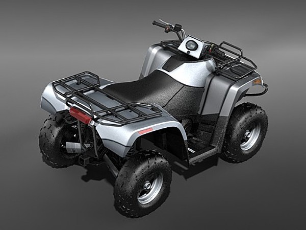 3d atv quad ac700 arctic model - ATV QUAD Arctic Cat AC700... by squir